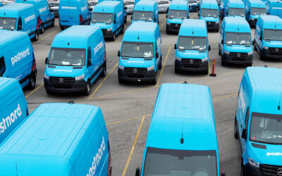 PostNord köper 200 nya eldrivna skåpbilar